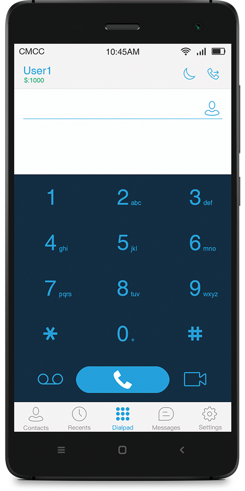 اسکرین شات 2 برنامه PortSIP Softphone