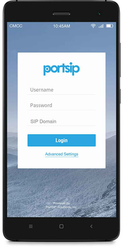اسکرین شات 1 برنامه PortSIP Softphone