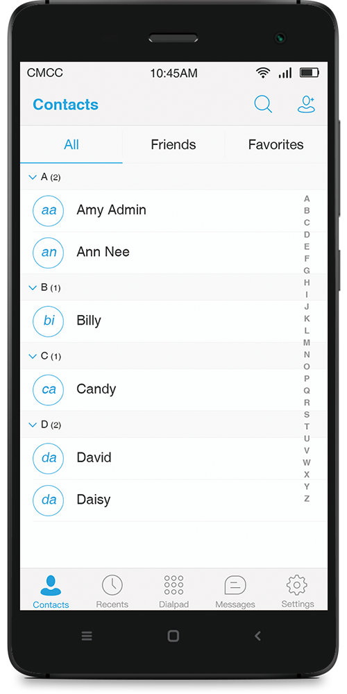 اسکرین شات 5 برنامه PortSIP Softphone