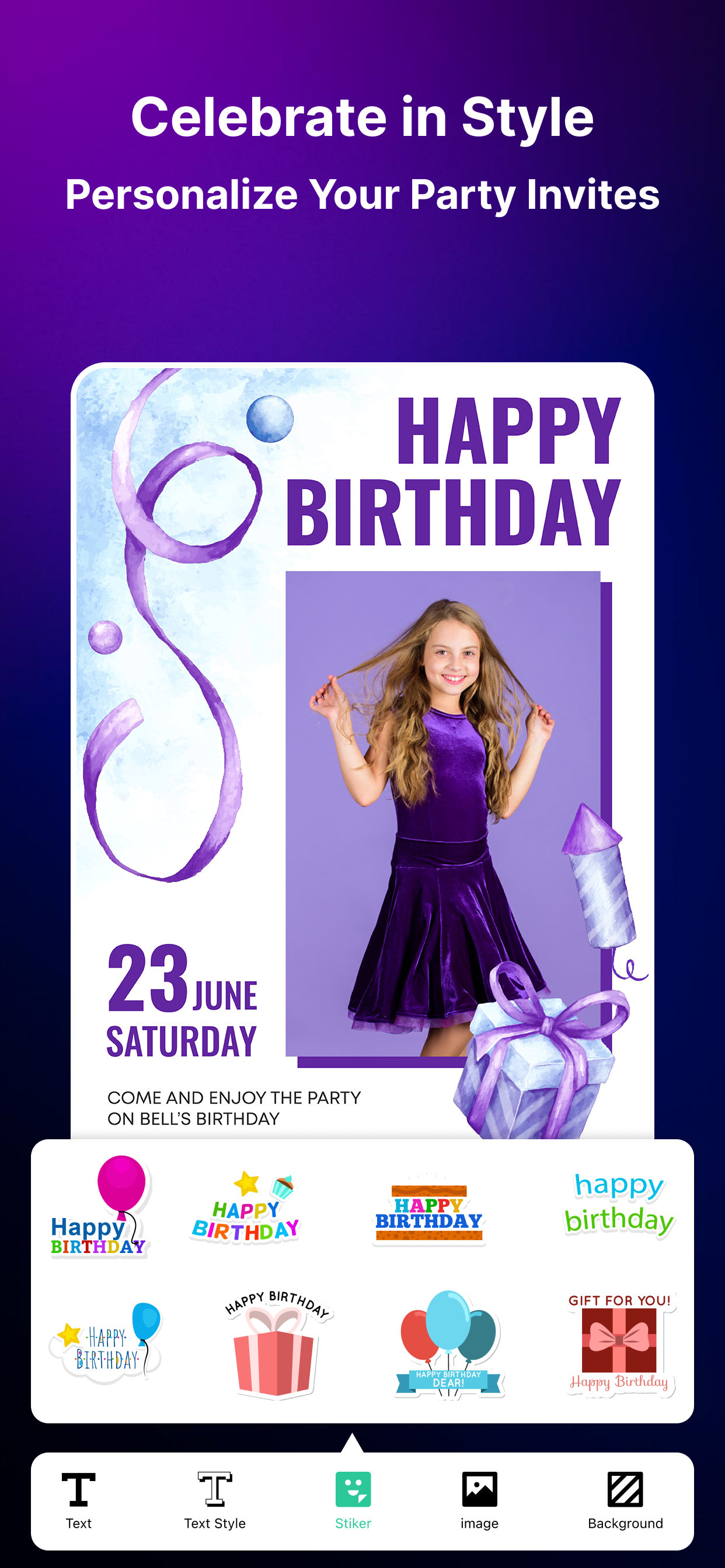اسکرین شات 5 برنامه Flyer Maker & Poster Maker