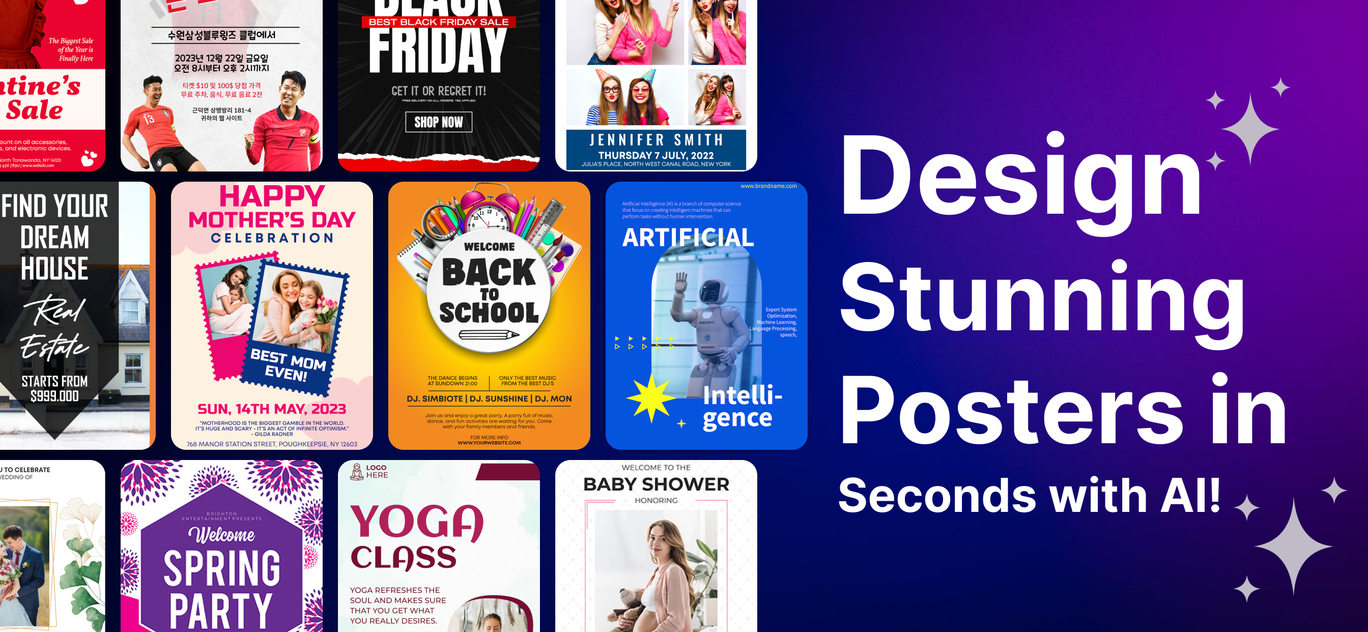 اسکرین شات 1 برنامه Flyer Maker & Poster Maker