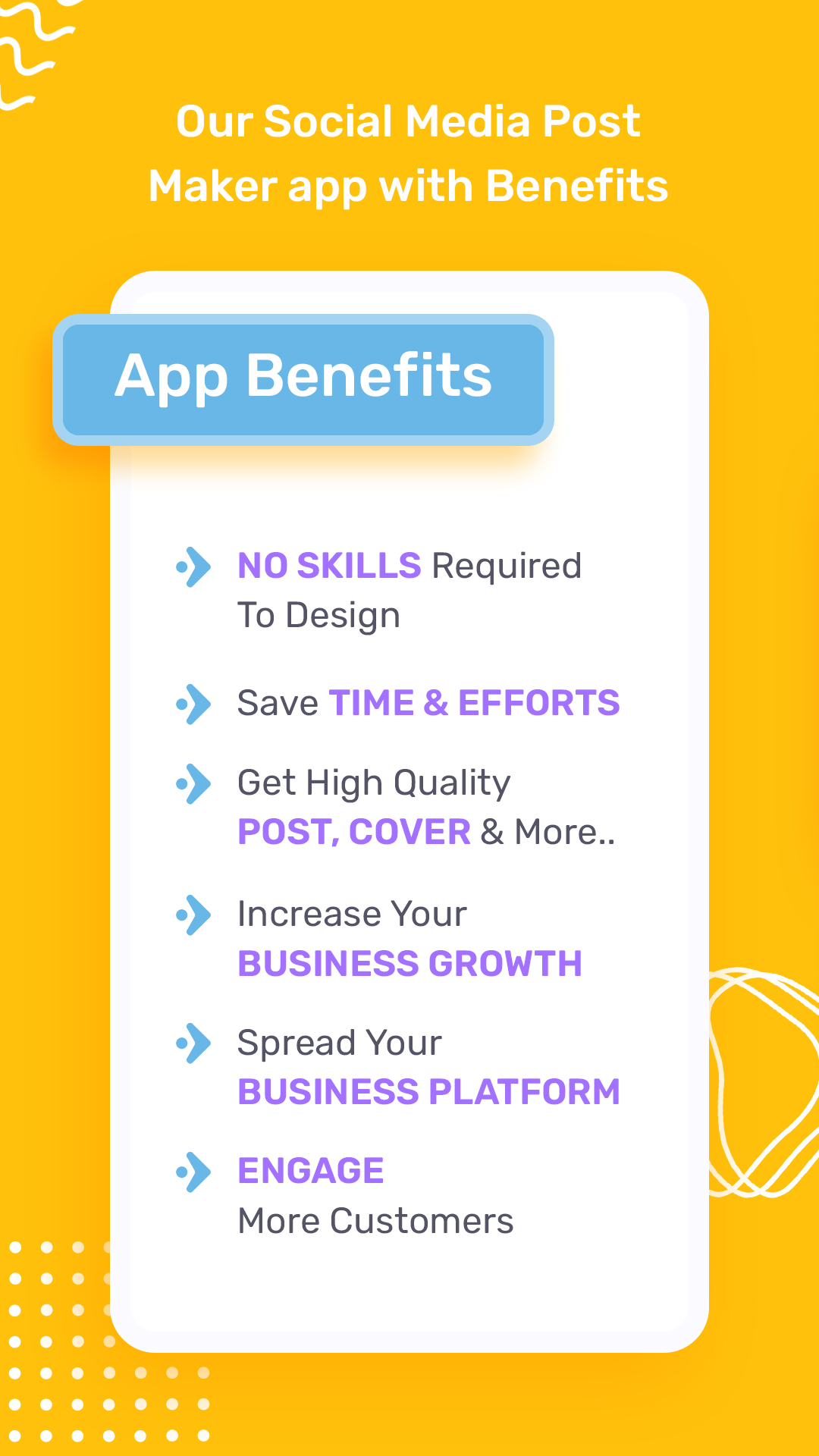 اسکرین شات 2 برنامه Social Media Post Design