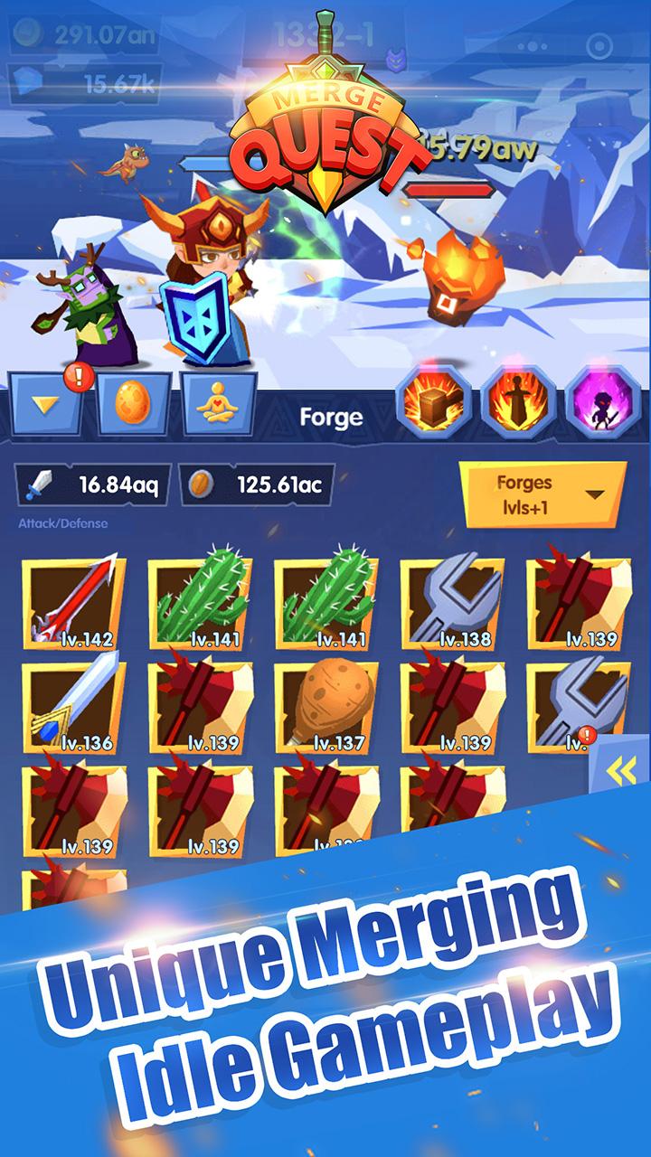 اسکرین شات 3 بازی Merge Quest