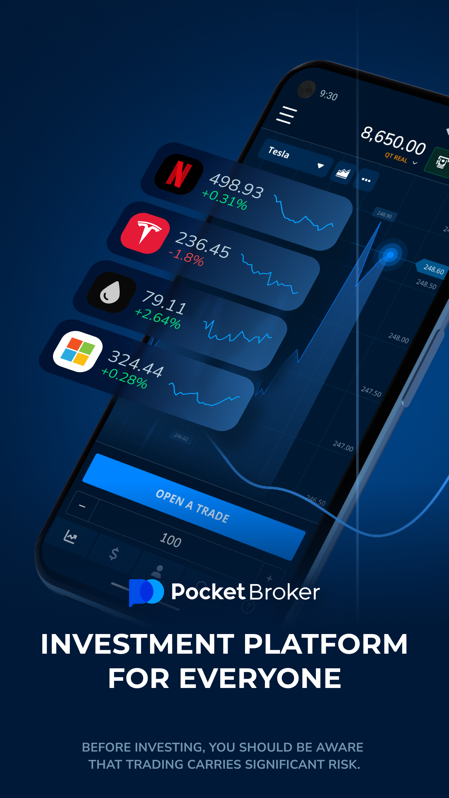 اسکرین شات 2 برنامه Pocket Broker - trading