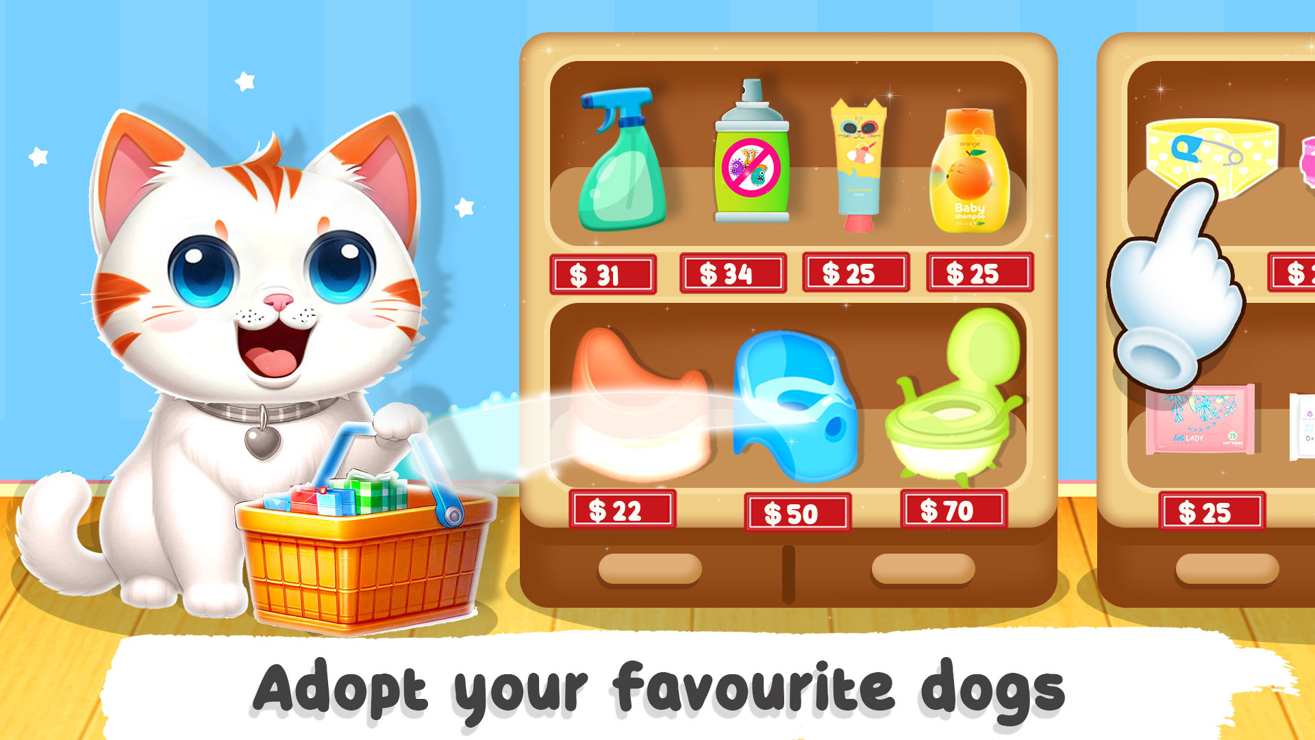 اسکرین شات 4 بازی Virtual Pet Care BabySitter