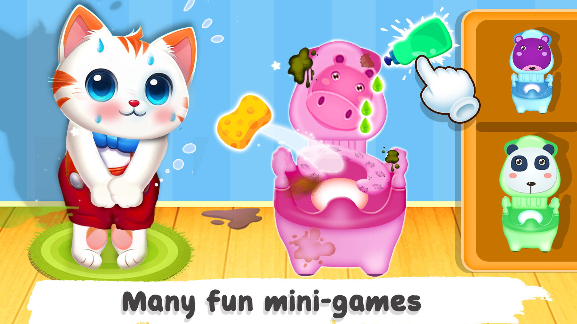 اسکرین شات 6 بازی Virtual Pet Care BabySitter