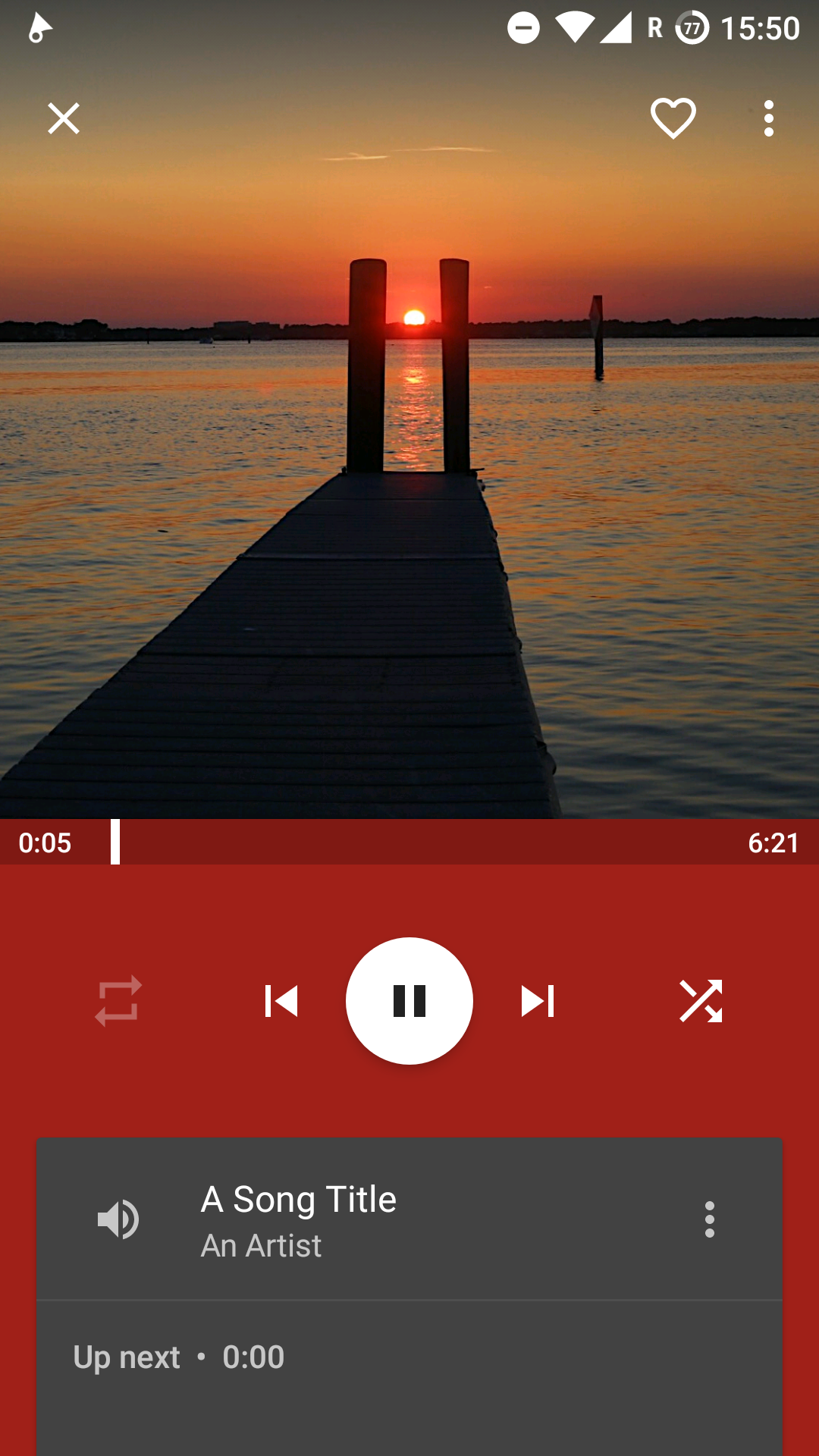 اسکرین شات 1 برنامه Vinyl Music Player