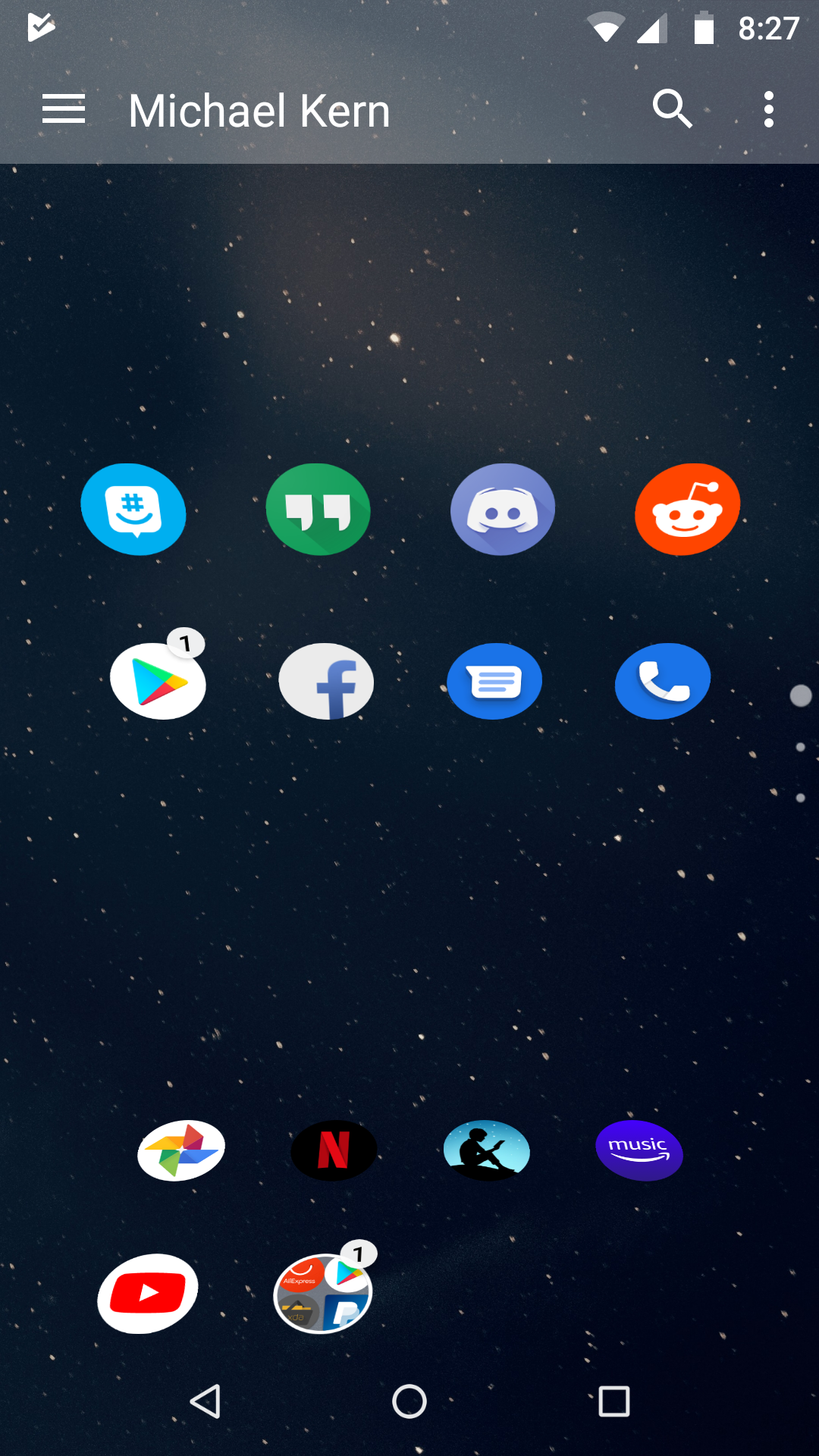 اسکرین شات 4 برنامه Lucid Launcher Demo