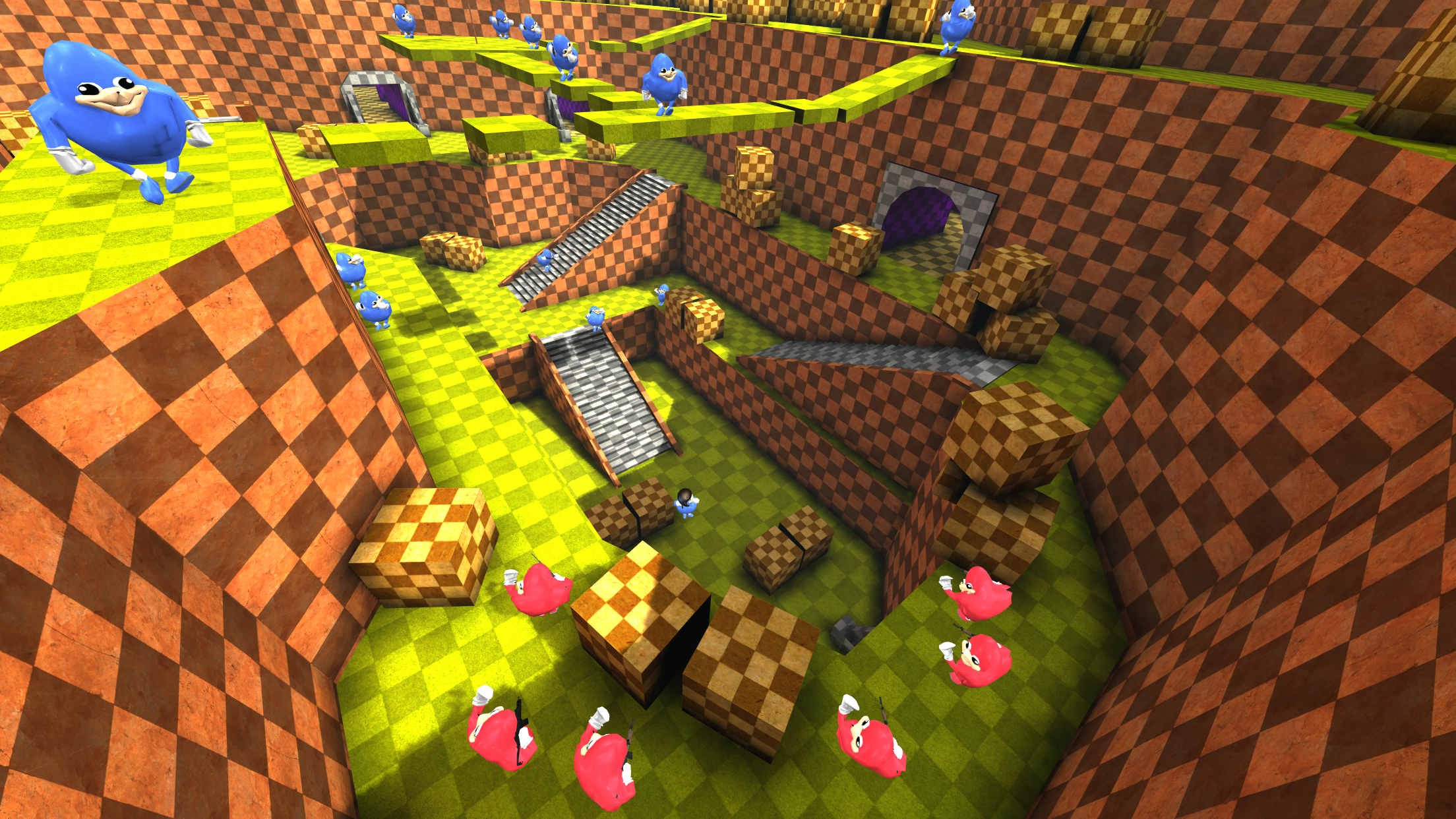 اسکرین شات 2 بازی Ugandan Battle Royale Online