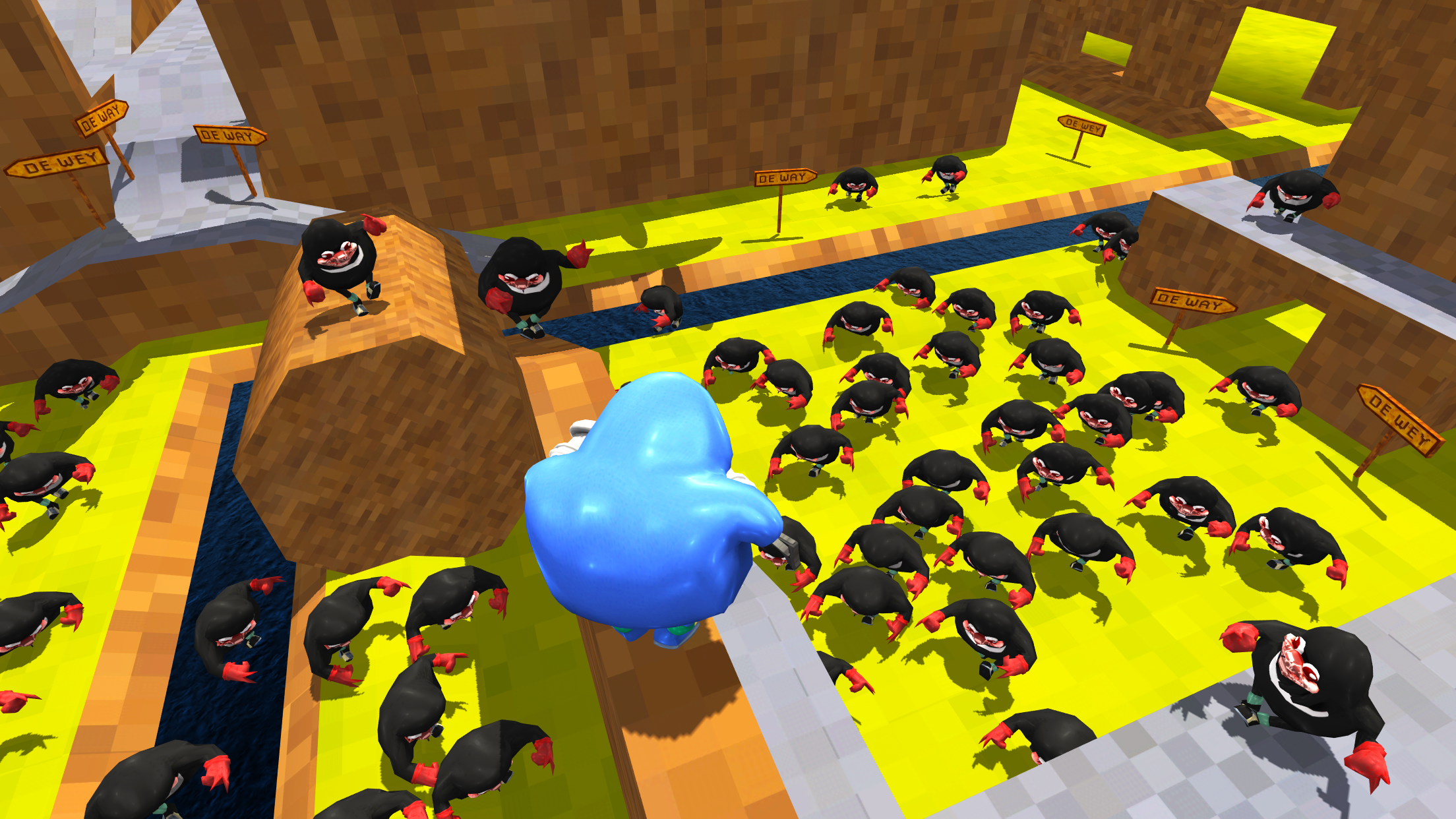 اسکرین شات 4 بازی Ugandan Battle Royale Online