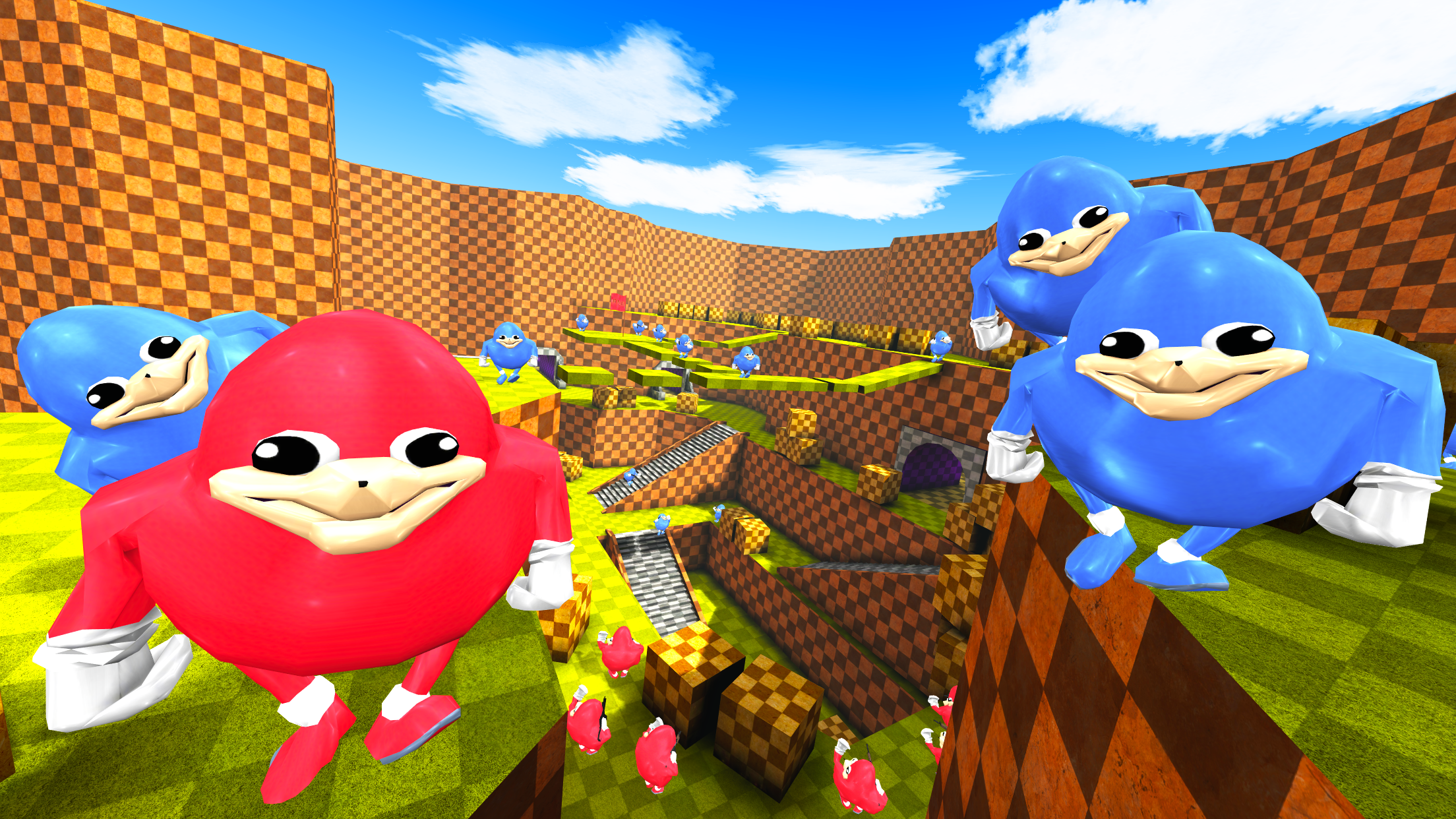 اسکرین شات 1 بازی Ugandan Battle Royale Online