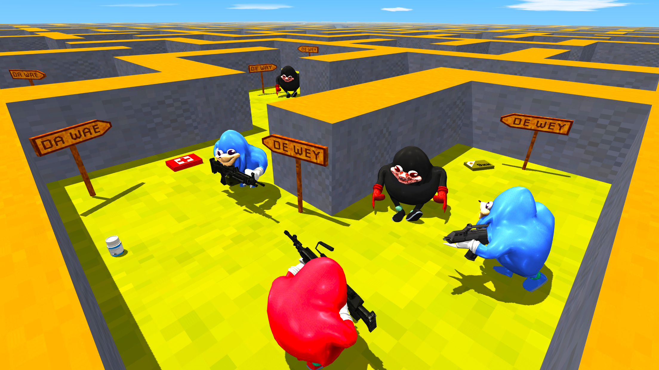 اسکرین شات 7 بازی Ugandan Battle Royale Online