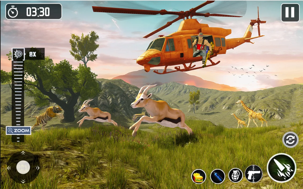 اسکرین شات 2 بازی Wild Hunt Animal Hunting Games