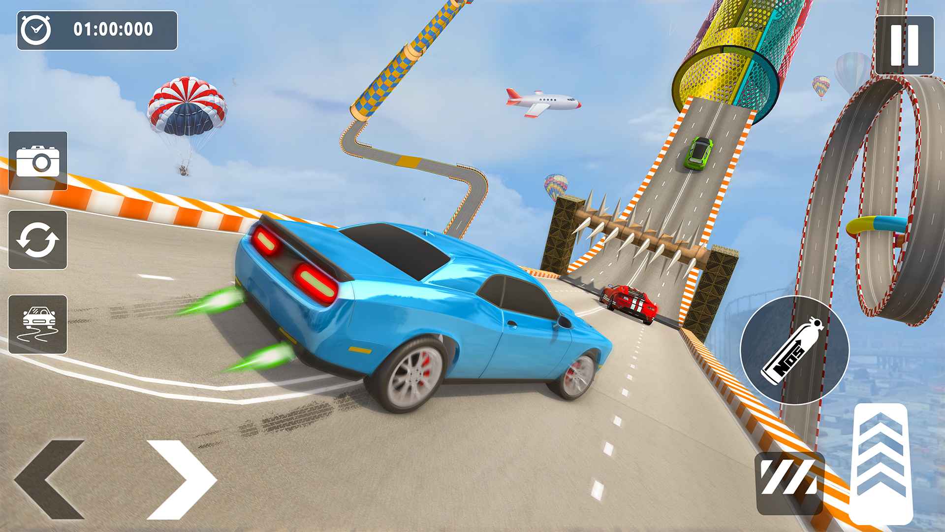 اسکرین شات 2 برنامه Ramp Car Racing Stunt Games