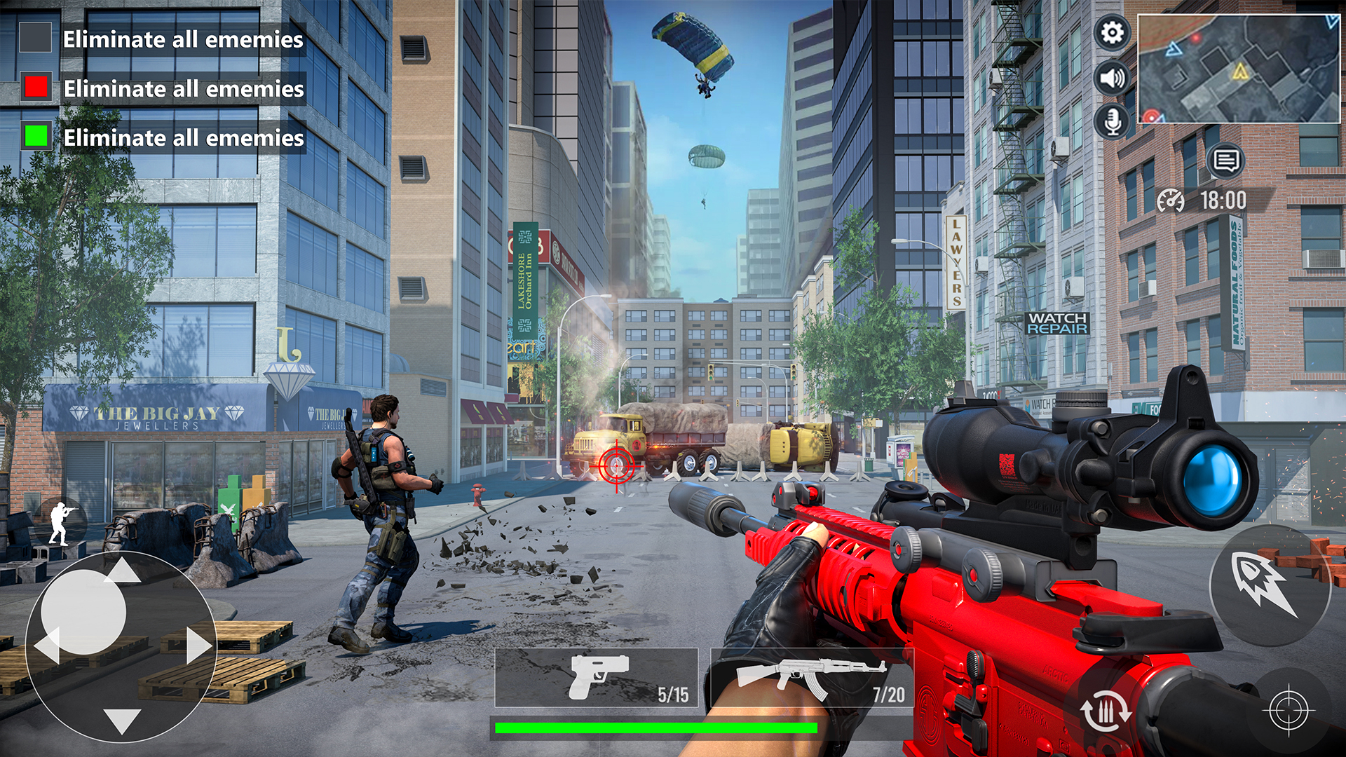 اسکرین شات 1 برنامه Real Commando Secret Missions.