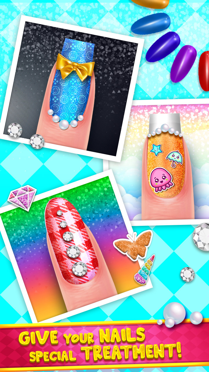اسکرین شات 5 بازی Nail Art & Nail Polish Game