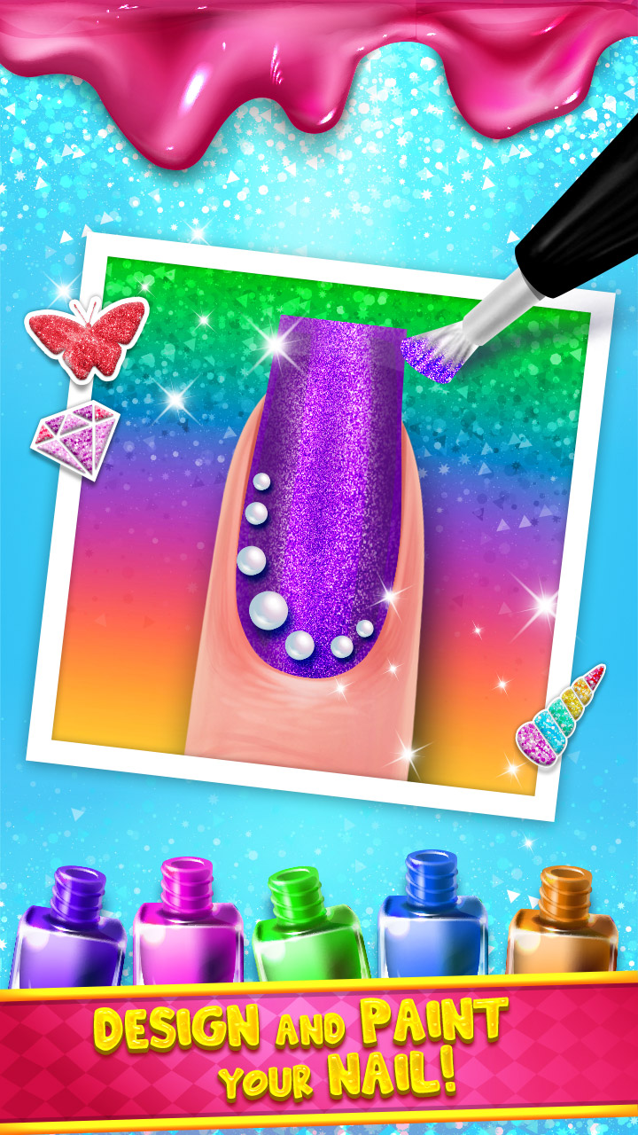اسکرین شات 4 بازی Nail Art & Nail Polish Game