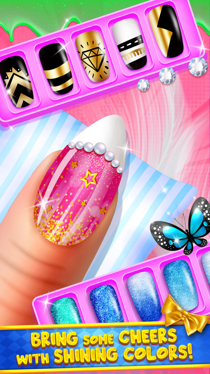 اسکرین شات 1 بازی Nail Art & Nail Polish Game