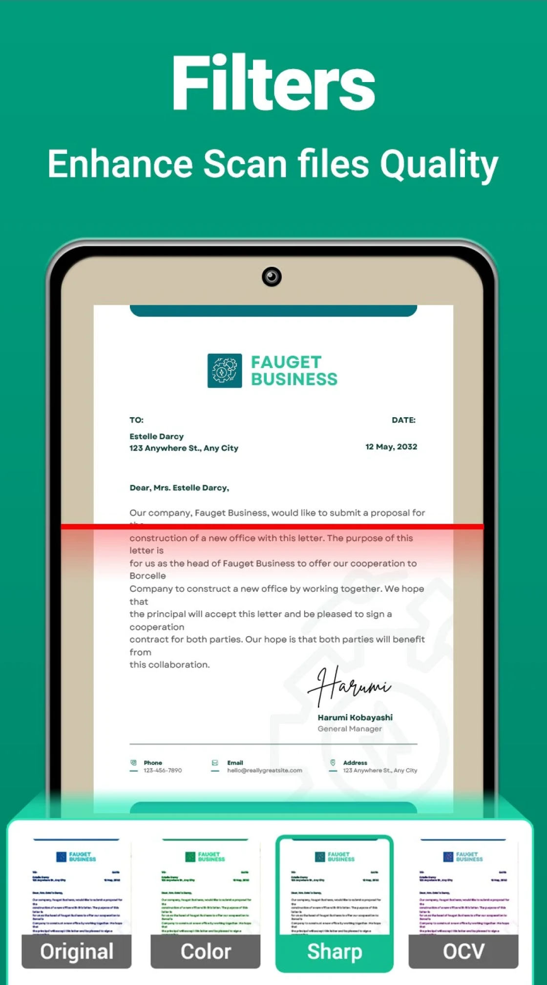 اسکرین شات 3 برنامه Photo Scanner - Scan to PDF