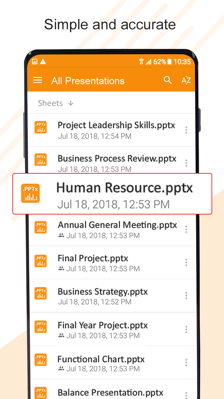 اسکرین شات 5 برنامه PPTX Viewer: PPT Slides Viewer