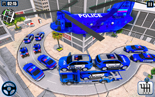 اسکرین شات 5 بازی Police Cargo Transporter Truck