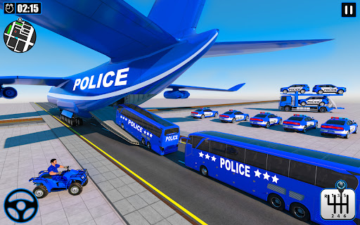 اسکرین شات 3 بازی Police Cargo Transporter Truck