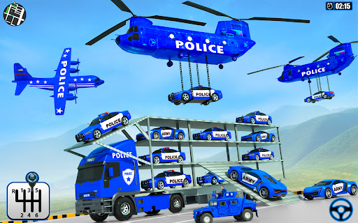 اسکرین شات 6 بازی Police Cargo Transporter Truck