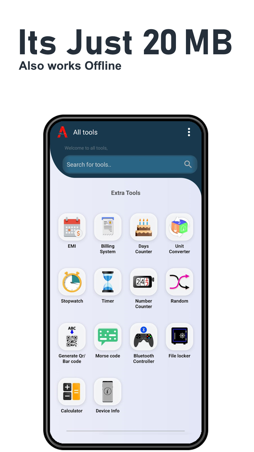 اسکرین شات 2 برنامه All tools