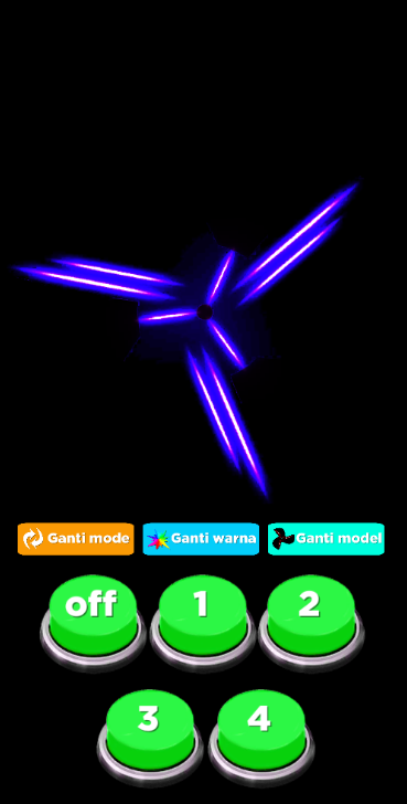 اسکرین شات 5 برنامه Electric Fan led lights - rain