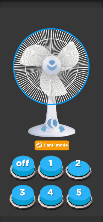 اسکرین شات 3 بازی Electric Fan simulator fan wit
