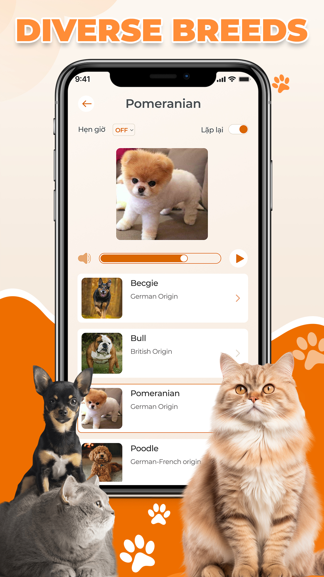 اسکرین شات 7 برنامه Cat & Dog Translator Prank App