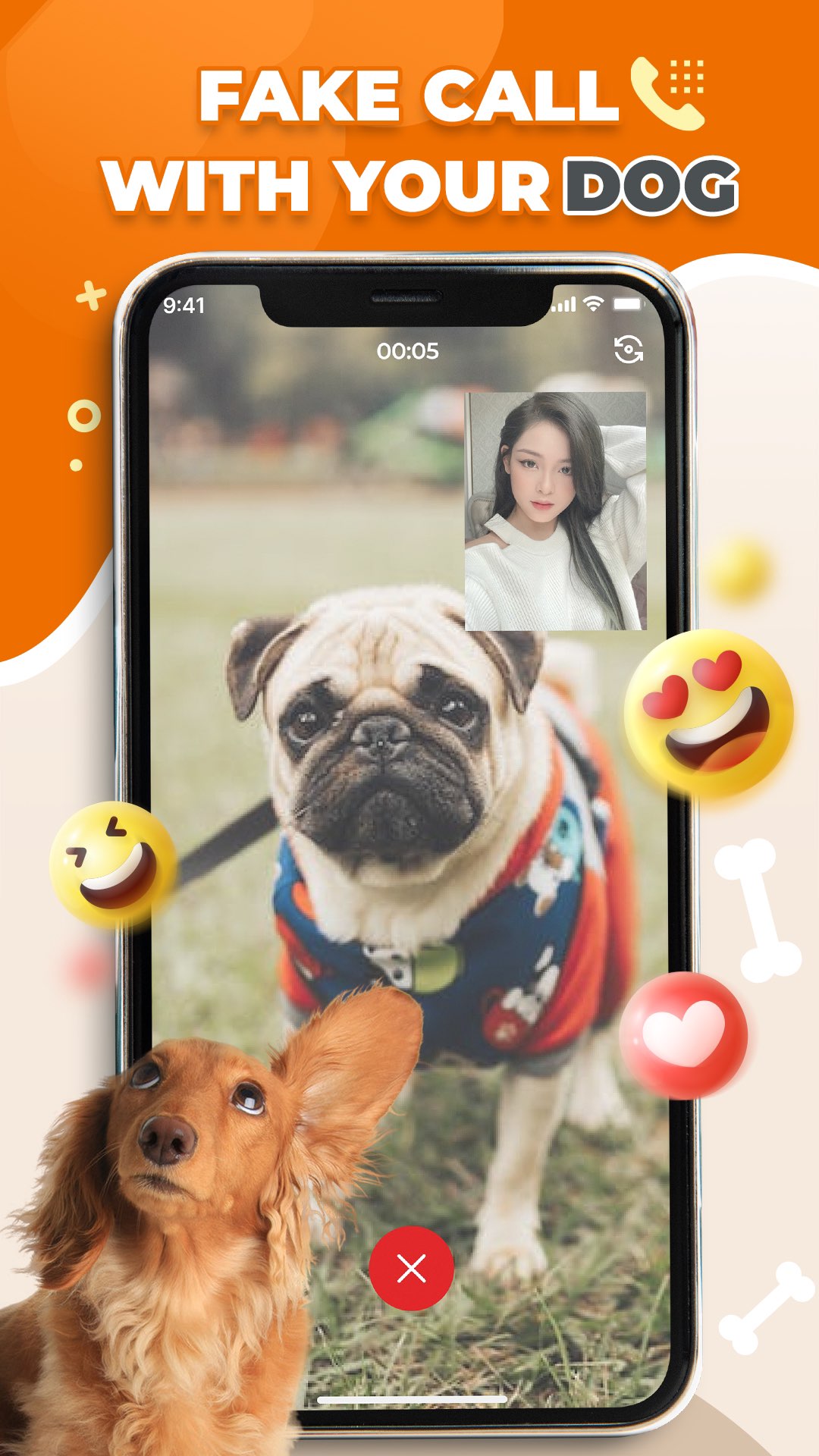 اسکرین شات 5 برنامه Cat & Dog Translator Prank App