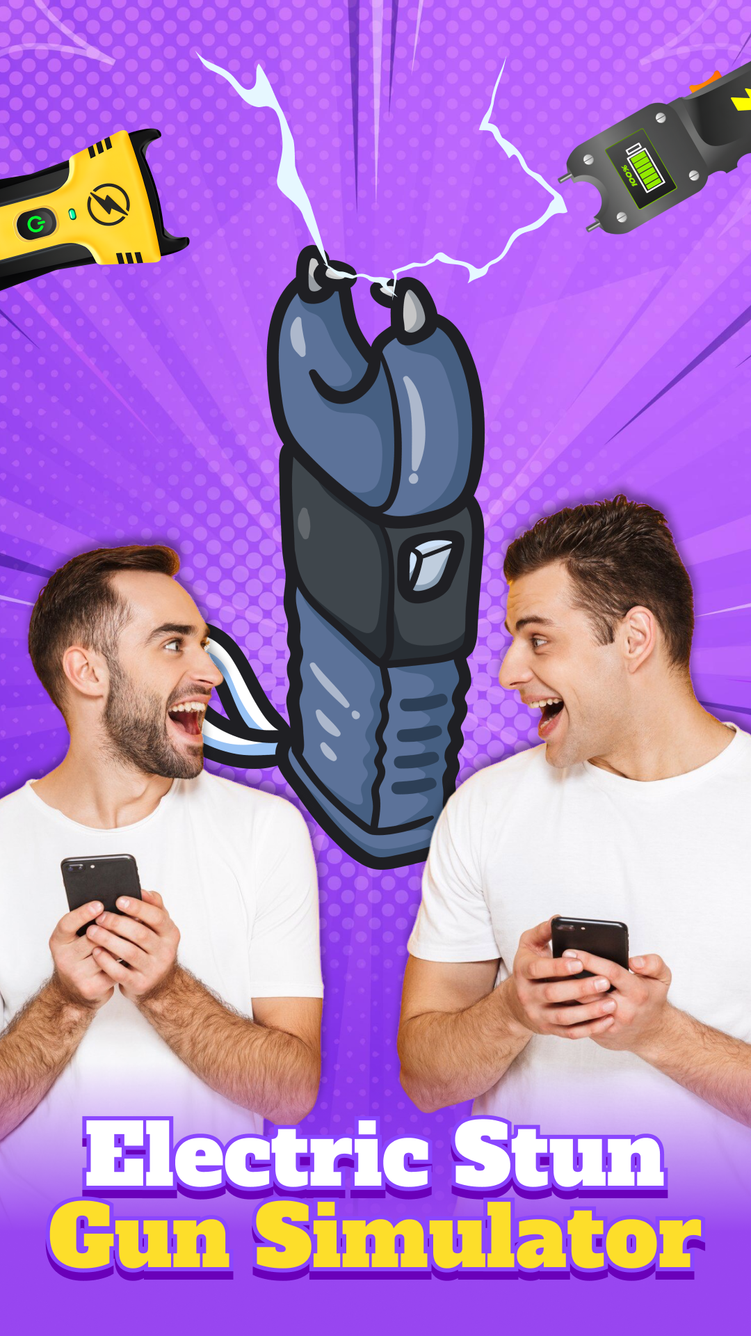 اسکرین شات 2 برنامه Prank Sounds: Haircut & Taser