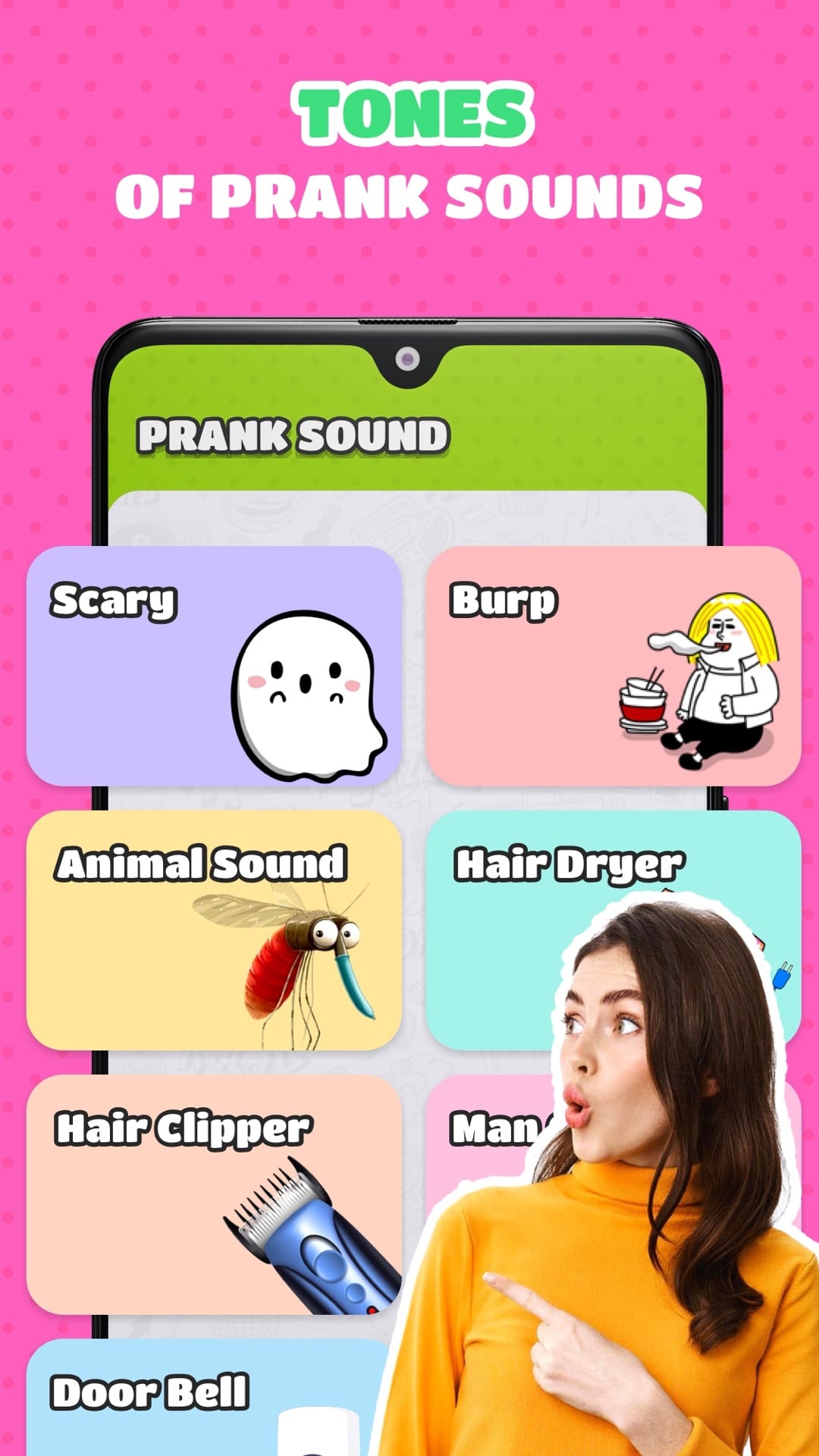 اسکرین شات 1 بازی Prank Sound App