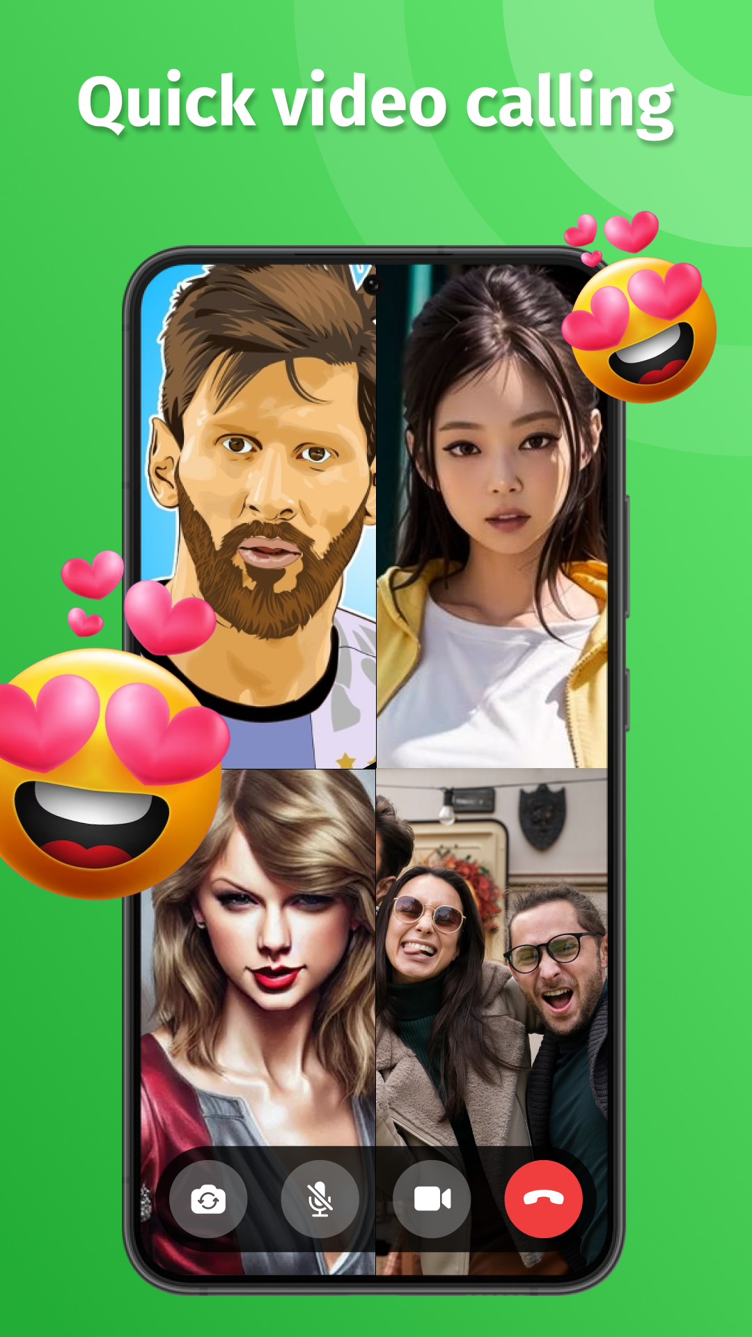 اسکرین شات 4 برنامه Fake Call Video - Prank Call