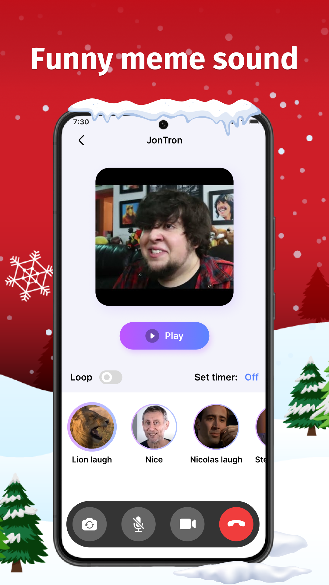 اسکرین شات 7 برنامه Fake Call Video - Prank Call
