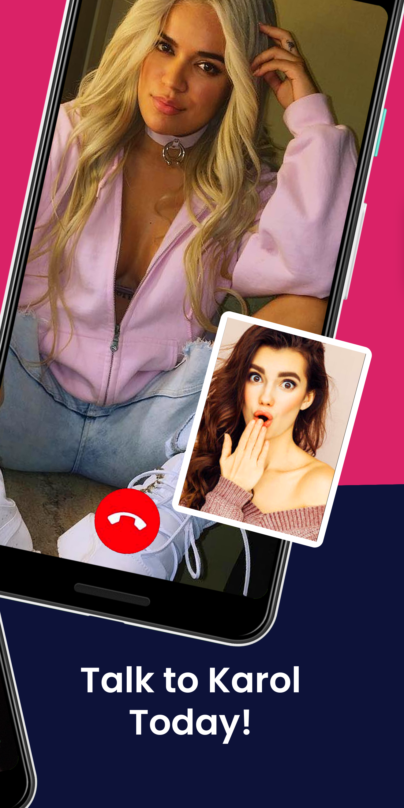 اسکرین شات 2 برنامه Karol G Fake Video Call & Chat