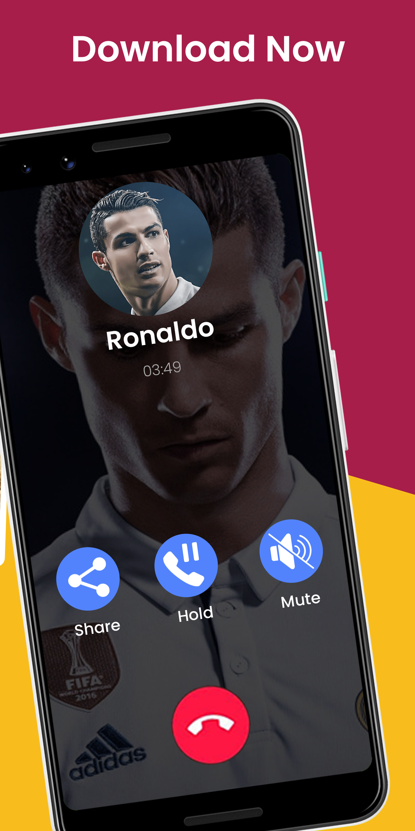اسکرین شات 7 برنامه Cristiano Ronaldo Call & Chat