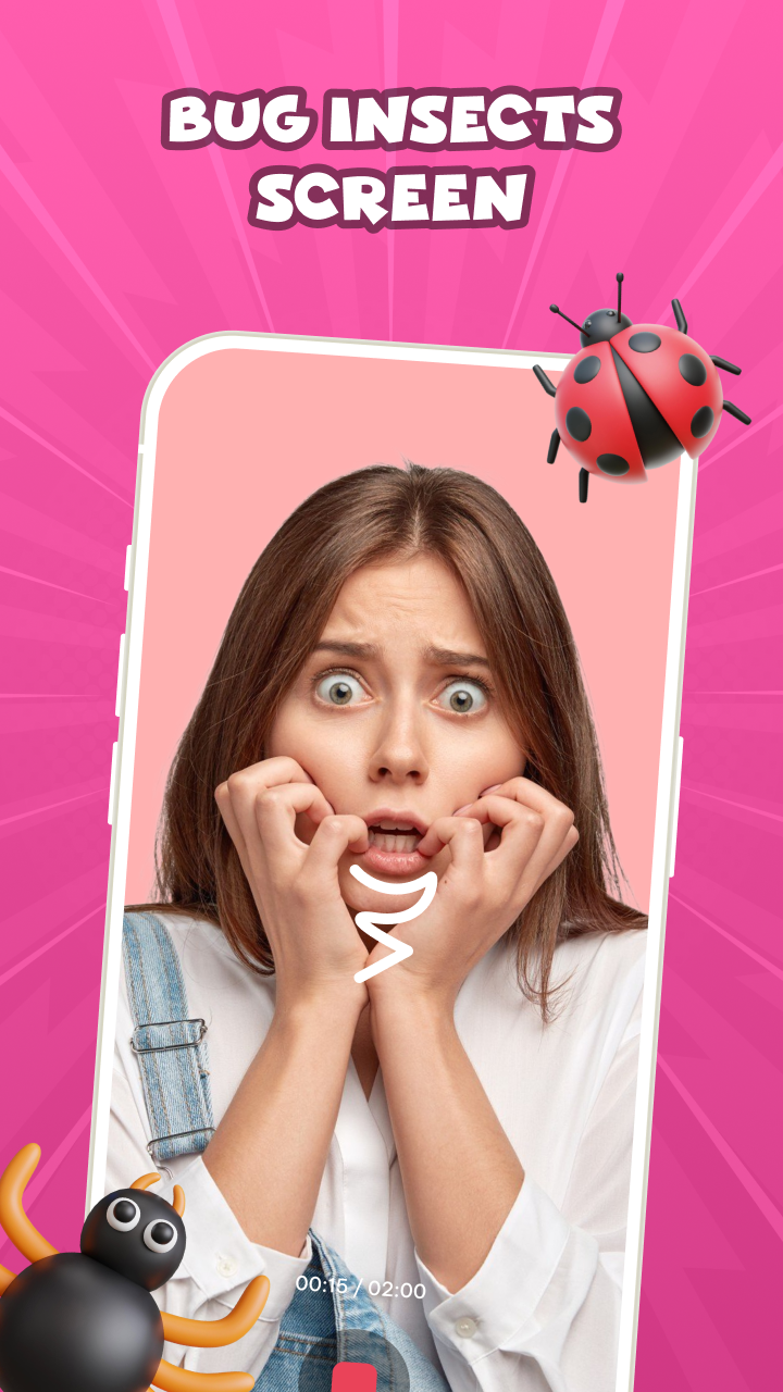 اسکرین شات 1 برنامه Prank Screen, Broken Wallpaper