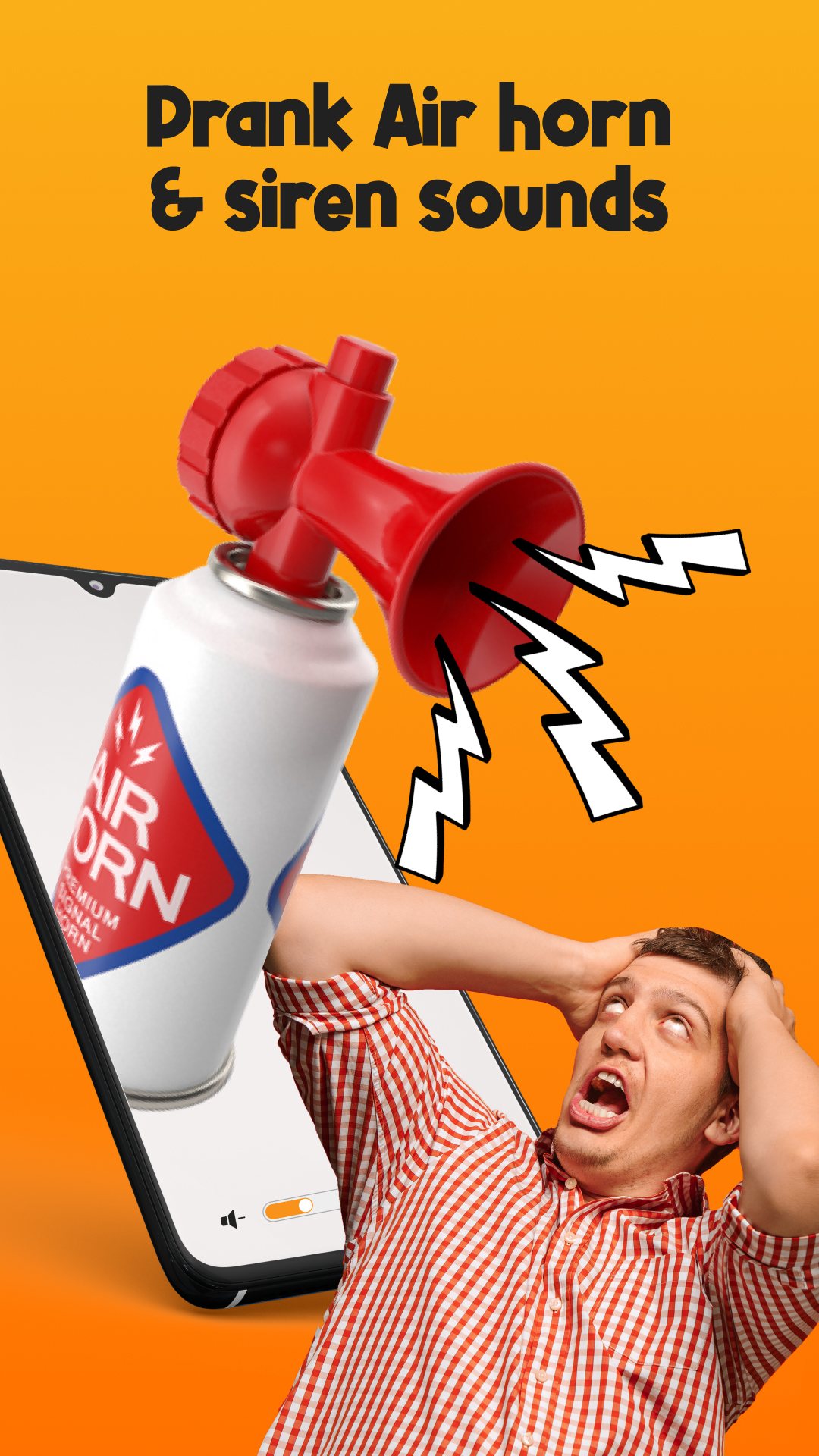 اسکرین شات 1 برنامه Haircut prank, air horn & fart