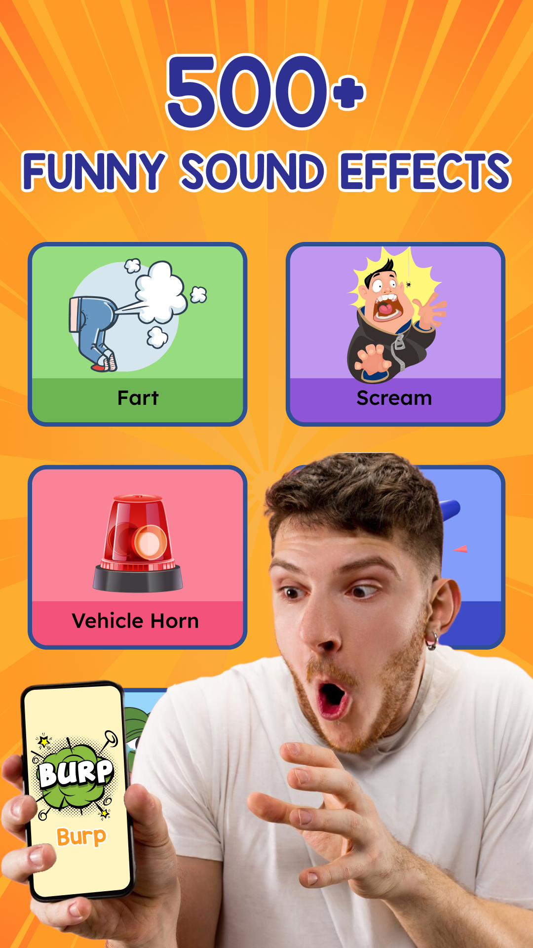 اسکرین شات 1 برنامه Haircut Prank: Meme & Fart App