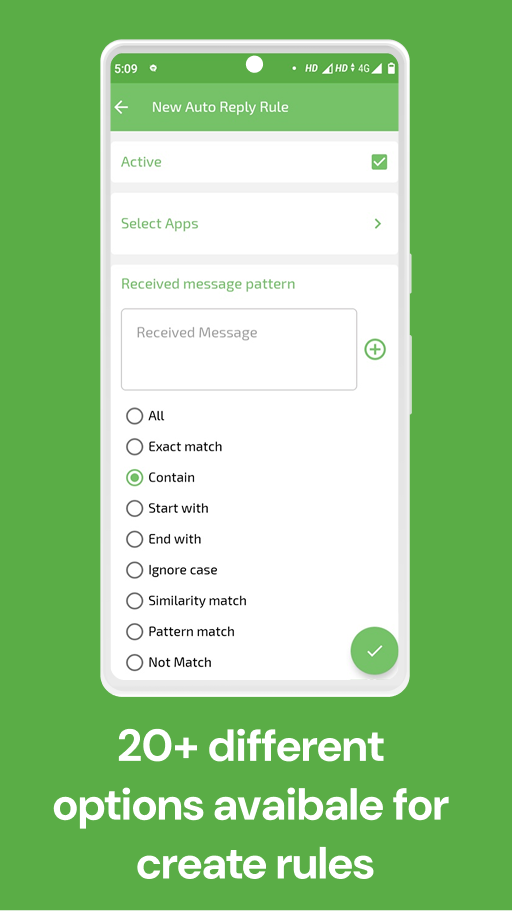 اسکرین شات 2 برنامه Auto Respond ALL social media