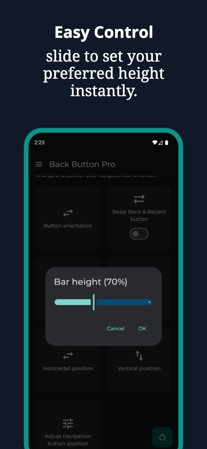 اسکرین شات 7 برنامه Soft Keys – Back Button Pro