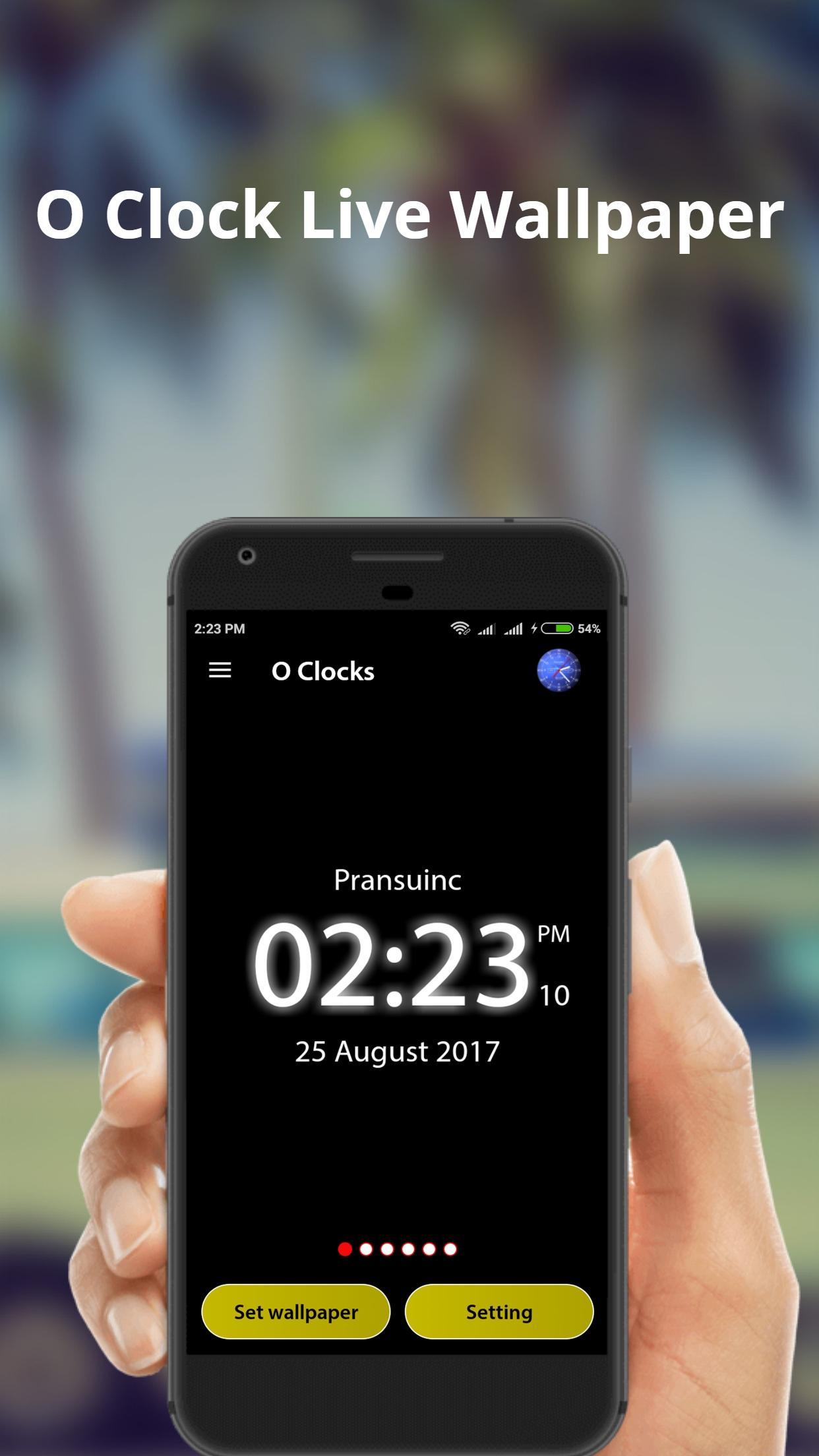 اسکرین شات 4 برنامه O Clock