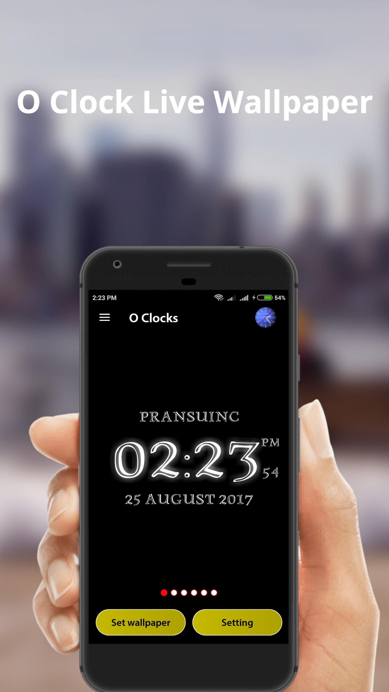 اسکرین شات 3 برنامه O Clock