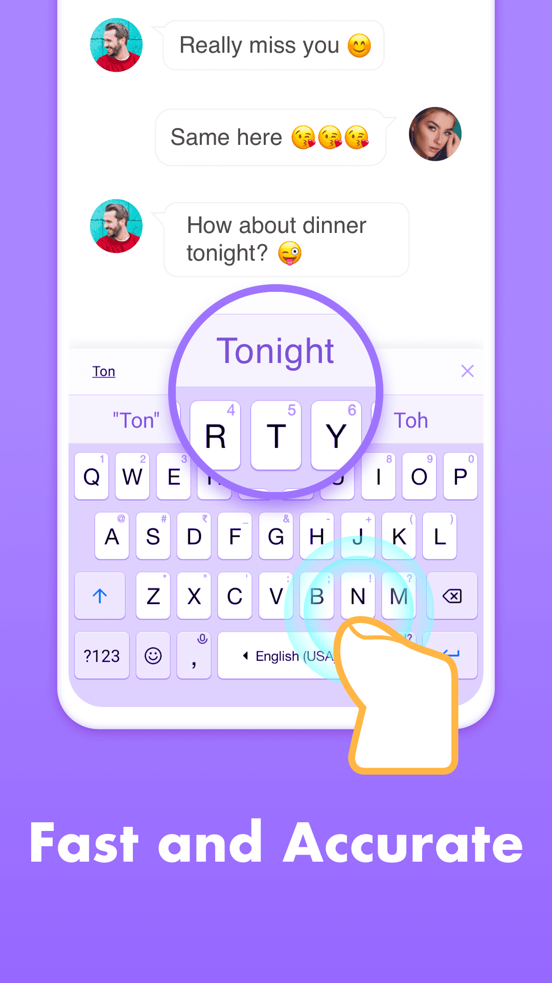 اسکرین شات 3 برنامه Emoji Keyboard