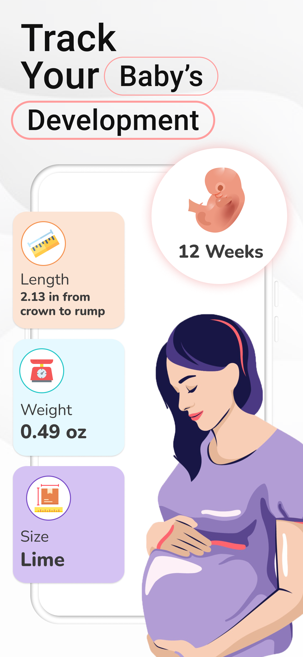 اسکرین شات 3 برنامه Pregnancy Calculator: Due Date