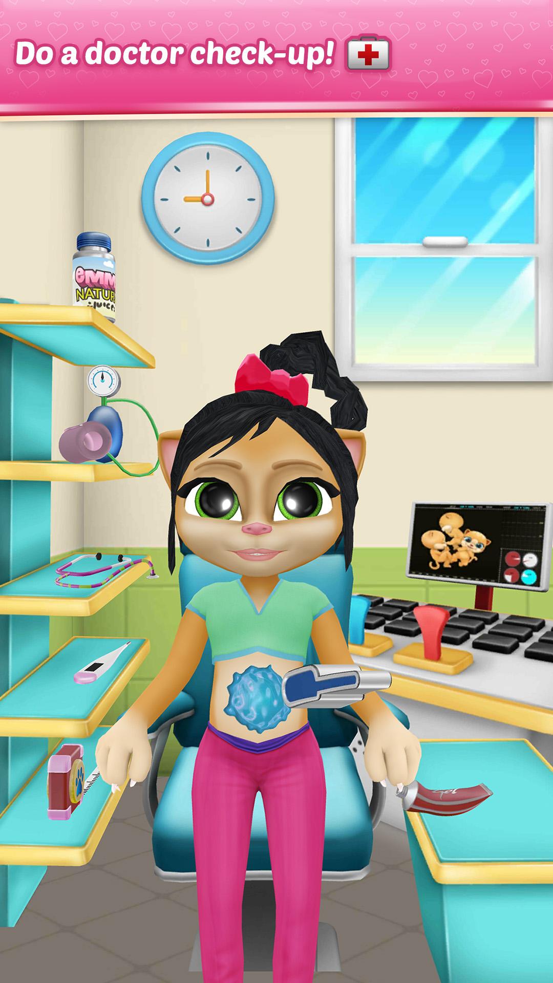 اسکرین شات 3 بازی Pregnant Talking Cat Emma