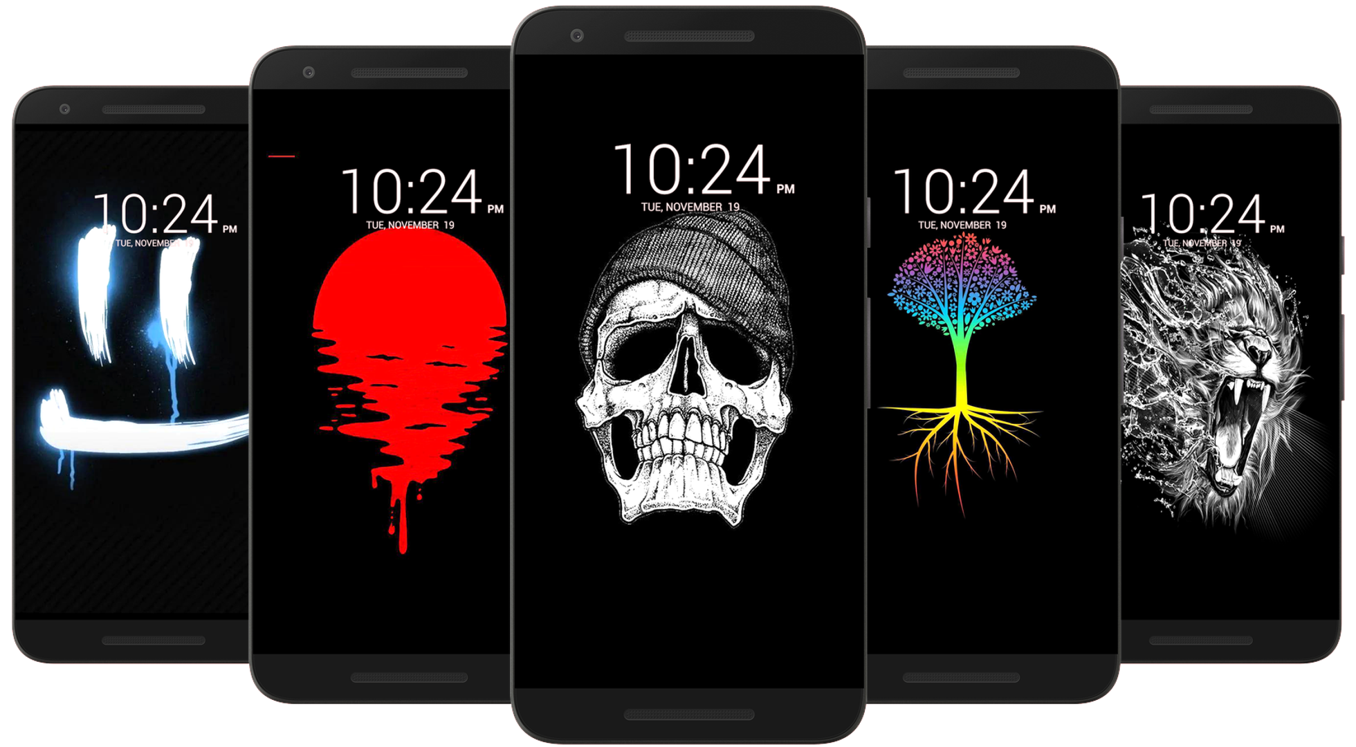 اسکرین شات 6 برنامه Dark Wallpaper HD