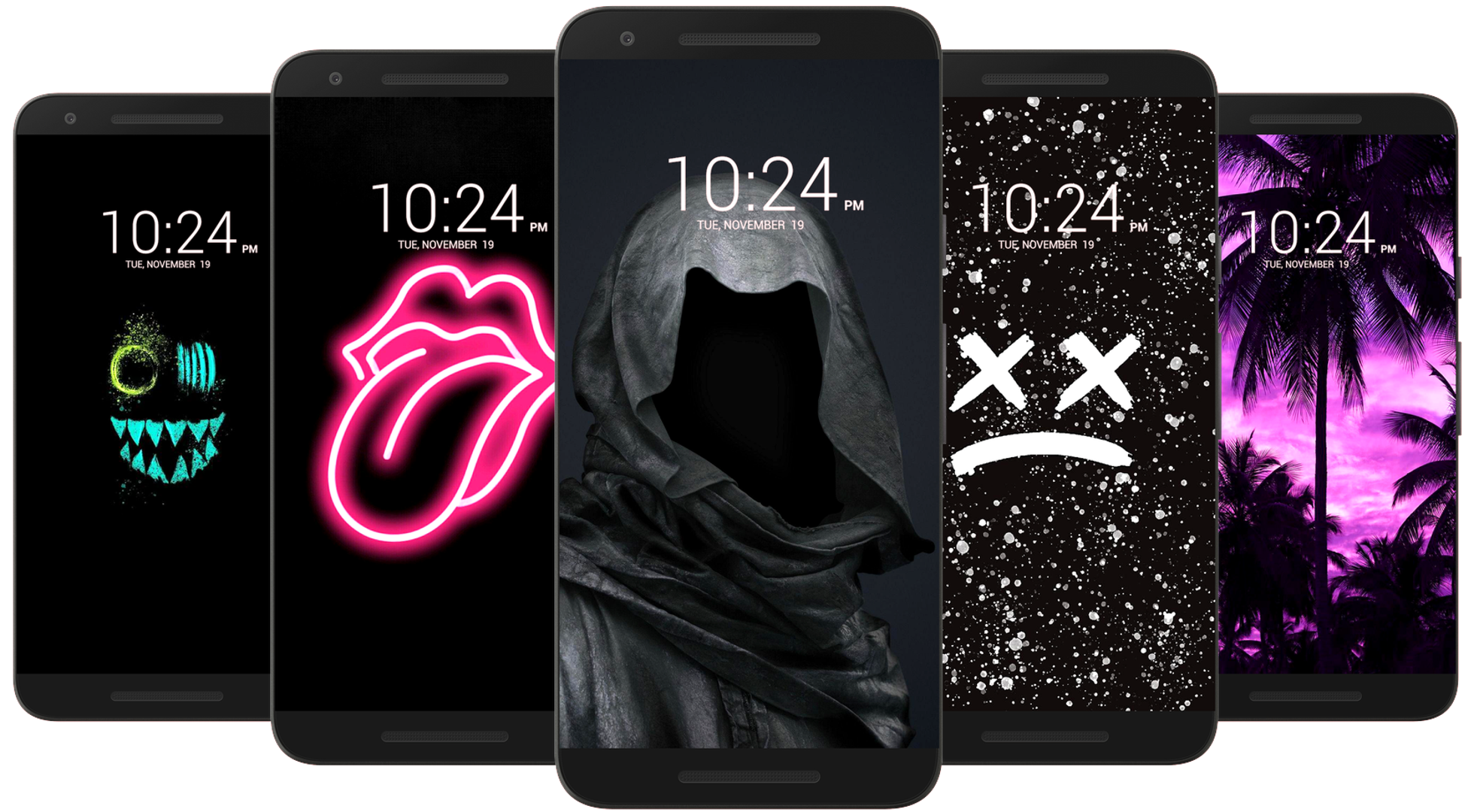 اسکرین شات 4 برنامه Dark Wallpaper HD